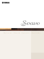 Yamaha Soavo - Brochure